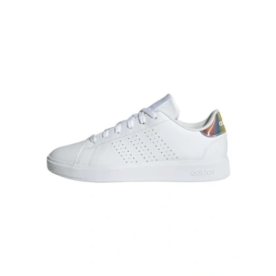 Image of adidas Women&#039;s Advantage Base 2.0 Shoes Non Football Low, Cloud White/Cloud White/Halo Mint, 4 UK