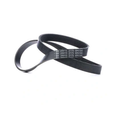 Image of 6PK1042, 6PK1043, 6PK1044, 6PK1045, 6PK1046 V ribbed belt FEBI BILSTEIN 28915 1045mm 6 EPDM (ethylene propylene diene Monomer (M class) rubber)