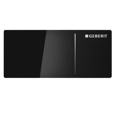 Image of Geberit Type 70 Remote Flush Actuation Glass/Black (242.957.SJ.1)
