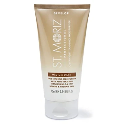 Image of St. Moriz Night Cream Face with Self Tanning 75 ml