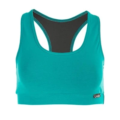 Image of WINSHAPE Women&#039;s Fitness Leisure Sports Bra Bustier, Womens, WVR1 OCEAN GREEN M, Ocean/Grün, M