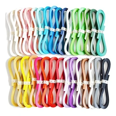 Image of JUYA Paper Quilling Strips Set by Tant 32 Colors 1280 QP390TPC32 Width 5mm