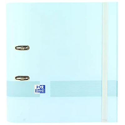 Image of Oxford, 2 Ring Binder A4+, Extra Lid, Spine 70 mm, Pastel Blue