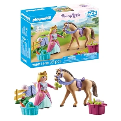 Image of Playmobil Princess Magic with Horse Toys for Children aged 4+ 71801