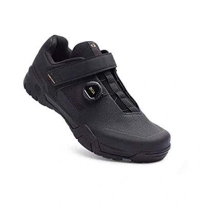 Image of Crankbrothers Mallet E BOA Cycling Shoes, Black/Gold, UK 5 / EU 38