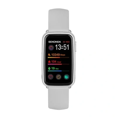 Image of Sekonda Track Smart Watch 26mm with Grey Silicone Strap 30169