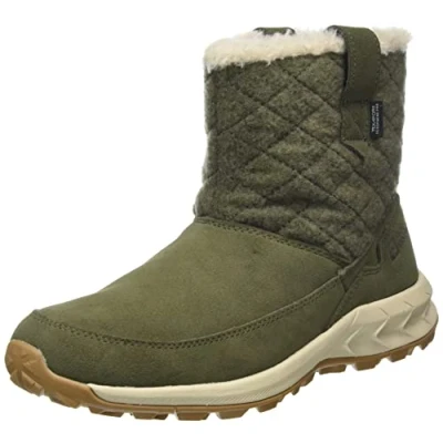 Image of Jack Wolfskin Women&#039;s Queenstown Texapore Boot W Backpacking, Khaki/Grey, 5 UK