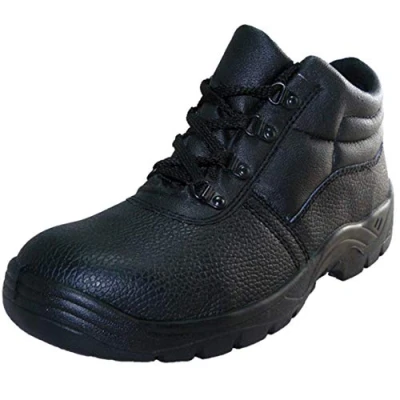 Image of Rodo Chukka Boot Steel Toe Cap Black Size 7