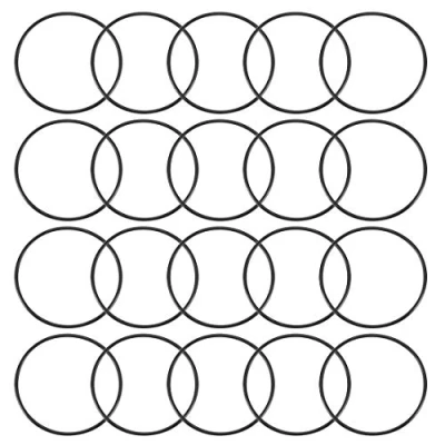 Image of sourcing map Nitrile Rubber O Rings 54mm OD 50mm ID 2mm Width, Metric Sealing Gasket, Pack of 20