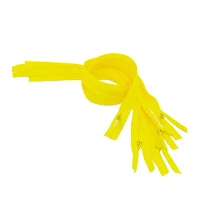 Image of LEDUC Zip, Yellow, 22cm