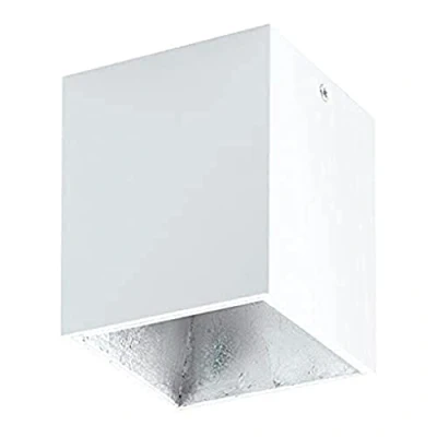 Image of EGLO 94499 LED White, Silver Wall/Ceiling Lamp POLASSO