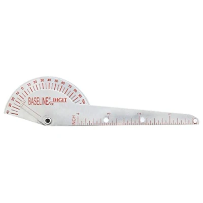 Image of Baseline 12 1016 Stainless Steel Finger Goniometer, 1 Hand Design