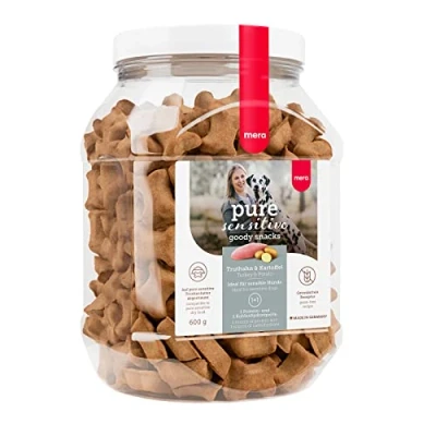 Image of MeraDog Pure Sensitive Goody Snack Truthahn &amp; Kartoffel 600g