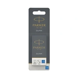 Image of Parker Quink Fountain Pen Refills Long Cartridges Blue (Pack 5)