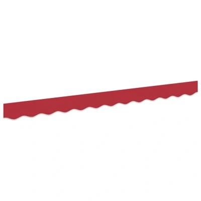 Image of vidaXL Awning Valance for 3 m Frame Red 2.8x0.2