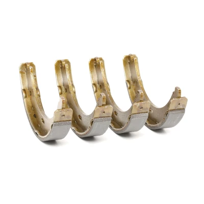 Image of 1244200320, 1244200520, 1244200520S1, 1244200720, 1244200720S1 Handbrake Shoes FEBI BILSTEIN 02100 Rear Axle with attachment material