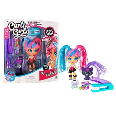 Image of Curli Girls Deluxe Doll Fashionista