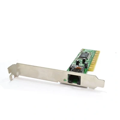Image of Fast PC Network Internet Cat5e 10/100mbps PCI RJ45 Ethernet Adapter Card