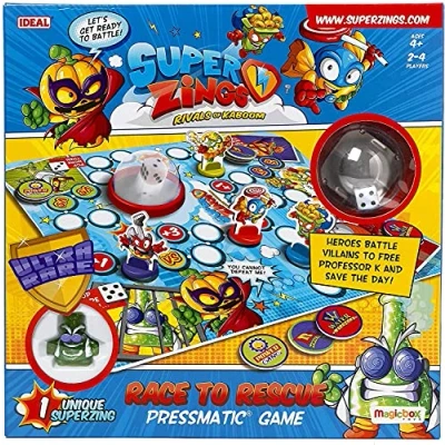 Image of SuperZings Race to Rescue Pressmatic Game, 10749