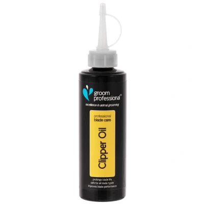 Image of GROOM PROFESSIONAL Clipper Blade Oil Lubricating for Blades Prolongs Life Used &amp; Preventing Overheating Suitable All Blades, 200ml