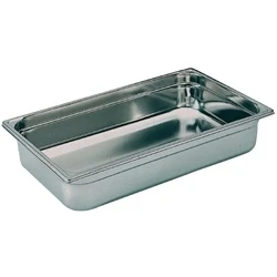 Image of Matfer Bourgeat Stainless Steel 1/1 Gastronorm Tray 200mm