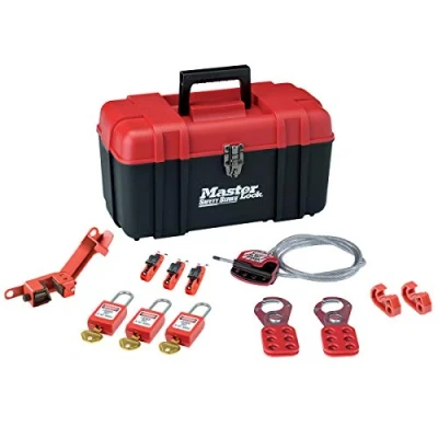 Image of Master Lock Lockout Toolbox 12 Piece Kit Electrical