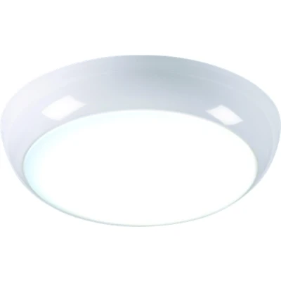 Image of KnightsBridge 230V IP44 14W LED Bulkhead with Sensor 6000K