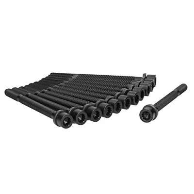 Image of 034103385Cx12 Cylinder Head Bolt Kit AJUSA 81009500 Female Star 12 AUDI: A6 C4 Avant, 80 B4 Quattro