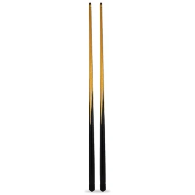 Image of 2 x 36 inch pool / snooker cues + 7 tips; ideal 1st cue for child or tight spots around home tables