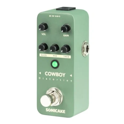 Image of SONICAKE Guitar Effects Pedal 11 23 (Cowboy Distortion)