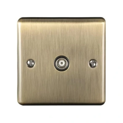 Image of 1 Gang Tv Coaxial Socket