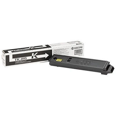 Image of Kyocera TK 895K Toner Black, 12,000 Pages, Original Premium Printer Cartridge 1T02K00NL0 for ECOSYS FS C8020MFP, C8025MFP