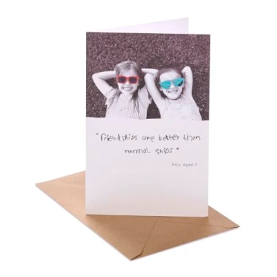 Image of UK Greetings Birthday Card for Her/Friend Sweet Friendships Design