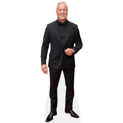 Image of David Ginola (Black Suit) Life Size Cutout