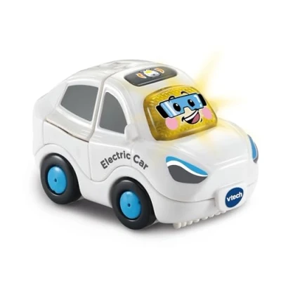 Image of VTech Toot Drivers Electric Car, Interactive Toddlers Toys for Pretend Play with Lights and Sounds, Suitable Boys &amp; Girls Ages 1, 2, 3, 4+ Years, English Version