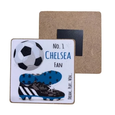 Image of Chelsea The Blues Football Club FC Fan FRIDGE MAGNET by WHITE COTTON CARDS (M FN3)