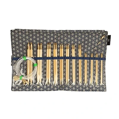 Image of Seeknit KA57826 01 Circular Knitting Set, Bamboo, Blue, Standard