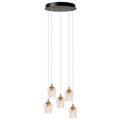 Image of Berliane Pendant light Ø34cm LED Dim. 2700K With replaceable module Transparent