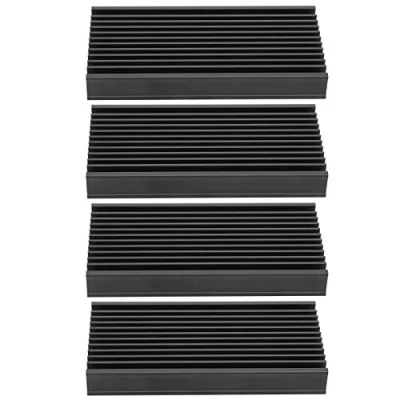 Image of 氷面鏡 Aluminium Heatsinks for Router/CPU, 4 Pack, 50x12.7x100mm, Hopcde92u8fb0dt4333