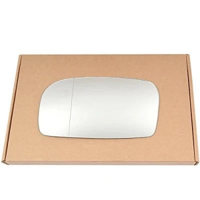 Image of Less4spares Wing Mirror Glass Left Compatible with Honda Civic 2001 2005 STICK ON Passenger Near Side Blind Spot