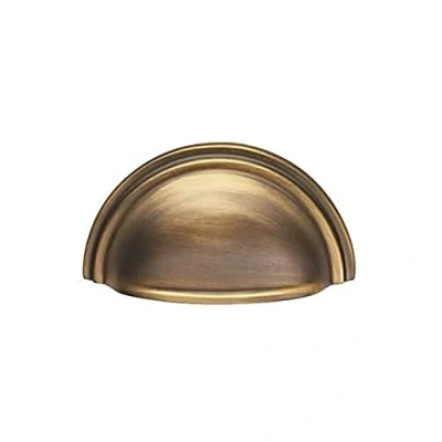 Image of Carlisle Brass Victorian Cup Pull, Antique