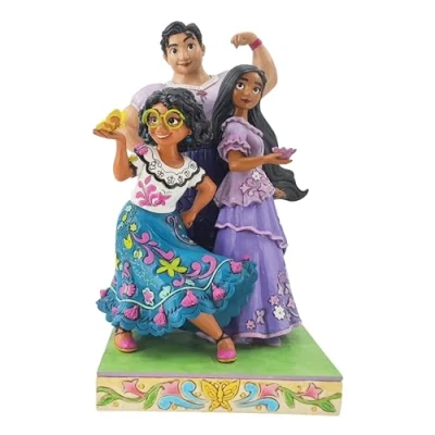 Image of Enesco Disney Traditions Collection by Jim Shore Encanto The Madrigal Sisters Isabella, Luisa, Mirabel Figurine Resin Hand Painted Crafted Collectible Figurines Home Decor Statue, 8.5 Inch