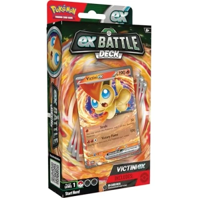 Image of Pokémon TCG: Victini ex Battle Deck (Ready to Play 60 Card Deck)