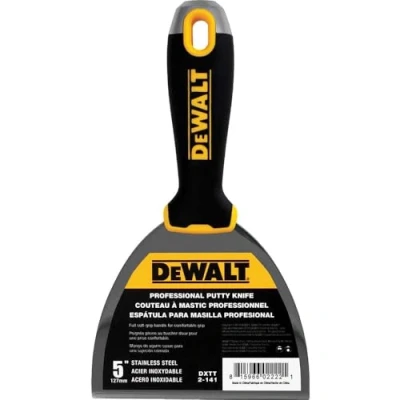 Image of DeWALT Drywall Hammer End Jointing/Filling Knife 125mm (5in)