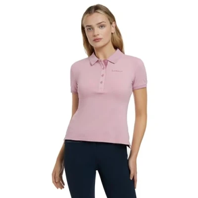 Image of LeMieux Classique Womens Polo Shirt (UK, Numeric, 12, Regular, Blossom)