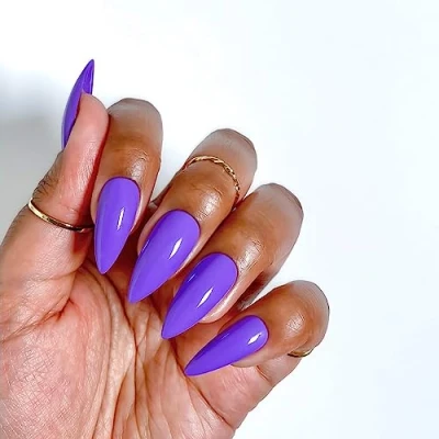 Image of Pretty Pro Vegan Friendly Nail Polish Purple 8ml (NP038)