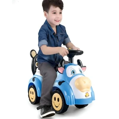 Image of RLS My First Ride on Kids Toy Car Boys and Girls push Along Toddlers Infants Walker with Storage