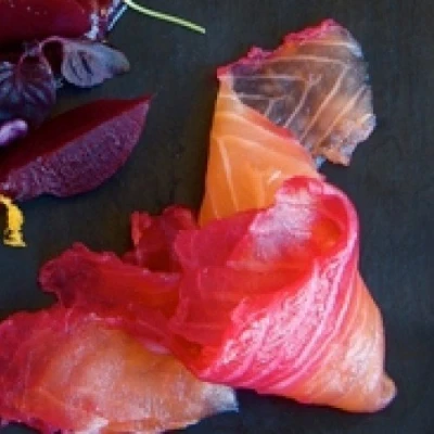 Image of Port of Lancaster Smokehouse Gravadlax with Beetroot Packet