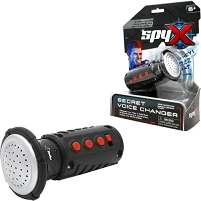 Image of SpyX 10537 Secret Voice Changer For Kids Disguise and Hide Your identity Fun Spy Missions Includes With 9 Distortion Modes, 6+ Years