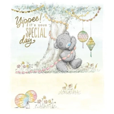 Image of Me To You Tatty Teddy Yippee ! It&#039;s Your Special Day Birthday Card